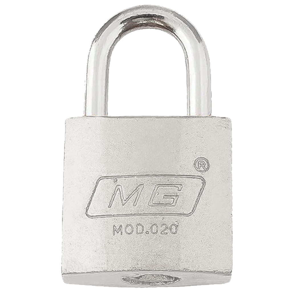 CANDADO MG MOD. 020 GC PLATA