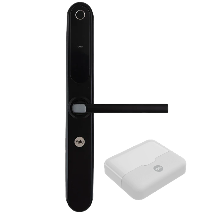 CERR. YALE DIGITAL YSD 100/5085 MM NEGRO CON KIT HUB