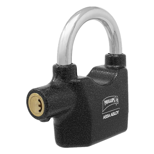 [MX5933] CANDADO PHILLIPS CON ALARMA 70 MM