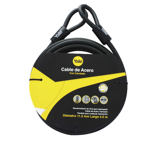 [MX89676] CABLE DE ACERO CON CANDADO