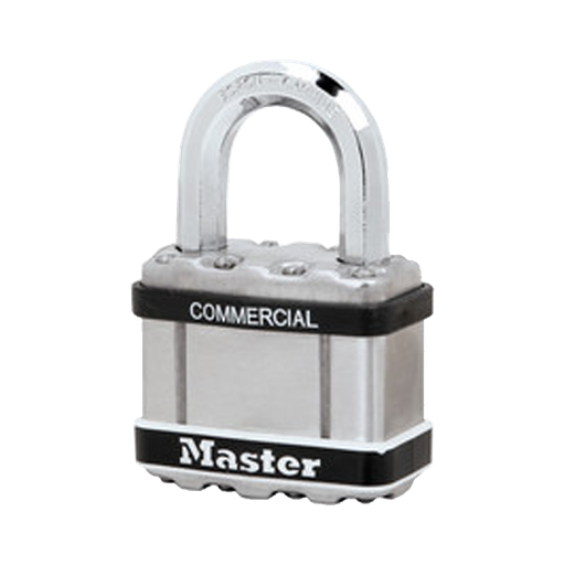 [M5STS] CANDADO CORTO MASTERLOCK ACERO INOX M5STS