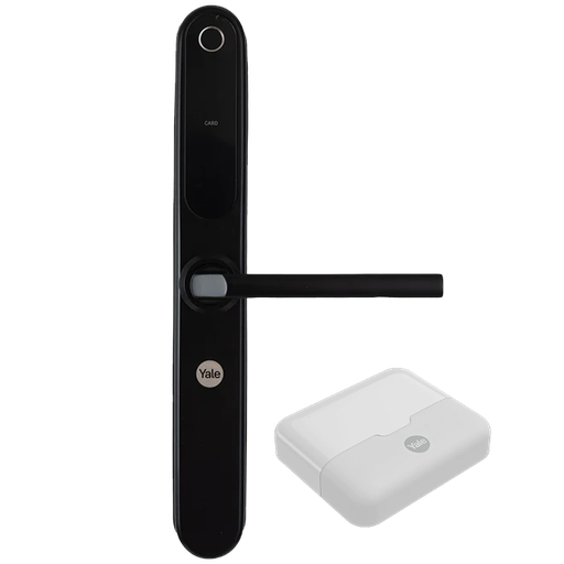 [MX83355] CERR. YALE DIGITAL YSD 100/5085 MM NEGRO CON KIT HUB